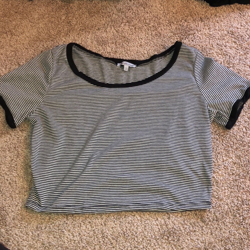 Striped ringer shirt